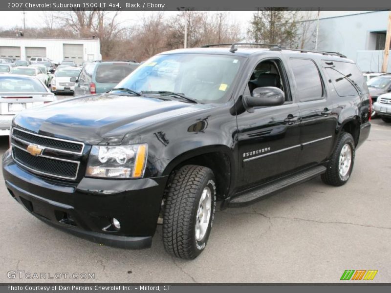Black / Ebony 2007 Chevrolet Suburban 1500 LT 4x4