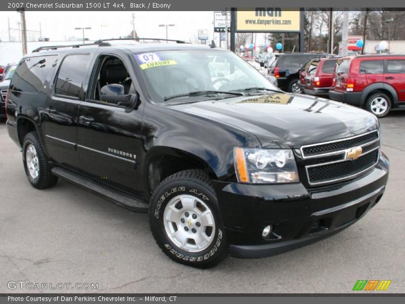 Black / Ebony 2007 Chevrolet Suburban 1500 LT 4x4