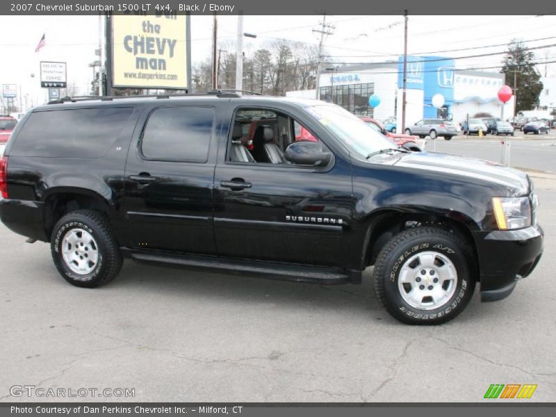 Black / Ebony 2007 Chevrolet Suburban 1500 LT 4x4