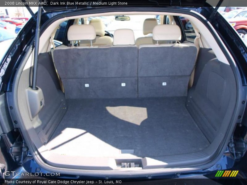Dark Ink Blue Metallic / Medium Light Stone 2008 Lincoln MKX AWD
