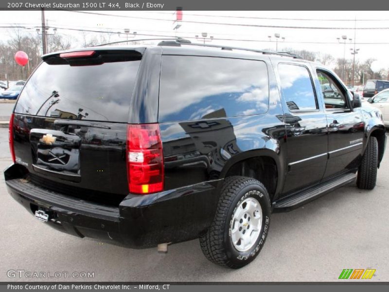 Black / Ebony 2007 Chevrolet Suburban 1500 LT 4x4