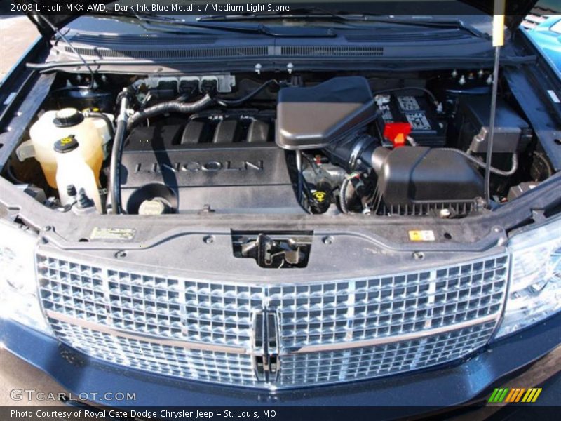 Dark Ink Blue Metallic / Medium Light Stone 2008 Lincoln MKX AWD