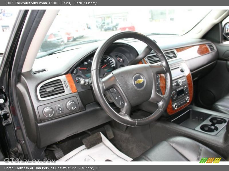 Black / Ebony 2007 Chevrolet Suburban 1500 LT 4x4