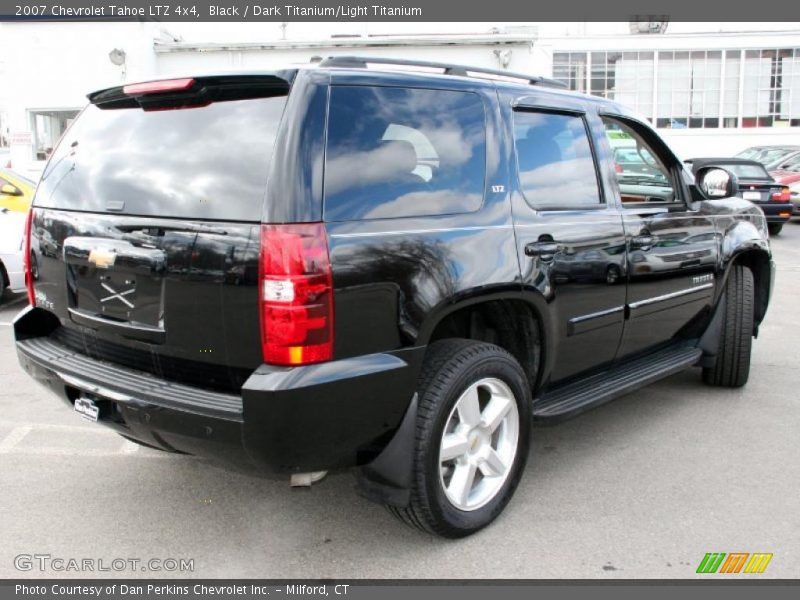 Black / Dark Titanium/Light Titanium 2007 Chevrolet Tahoe LTZ 4x4