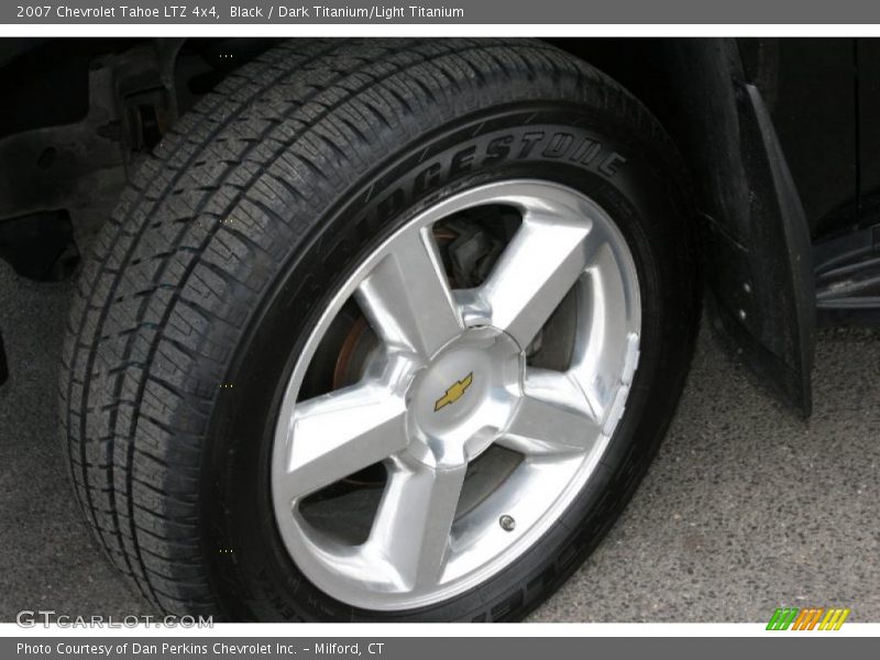 Black / Dark Titanium/Light Titanium 2007 Chevrolet Tahoe LTZ 4x4