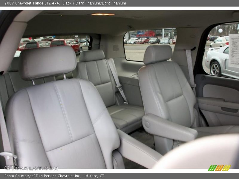 Black / Dark Titanium/Light Titanium 2007 Chevrolet Tahoe LTZ 4x4