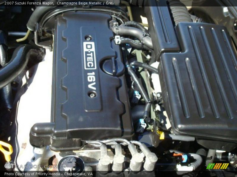 Champagne Beige Metallic / Grey 2007 Suzuki Forenza Wagon