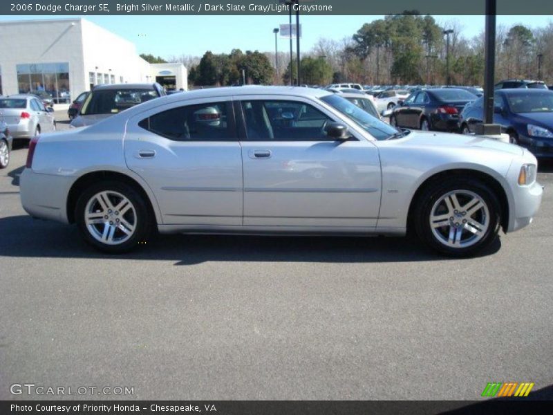 Bright Silver Metallic / Dark Slate Gray/Light Graystone 2006 Dodge Charger SE