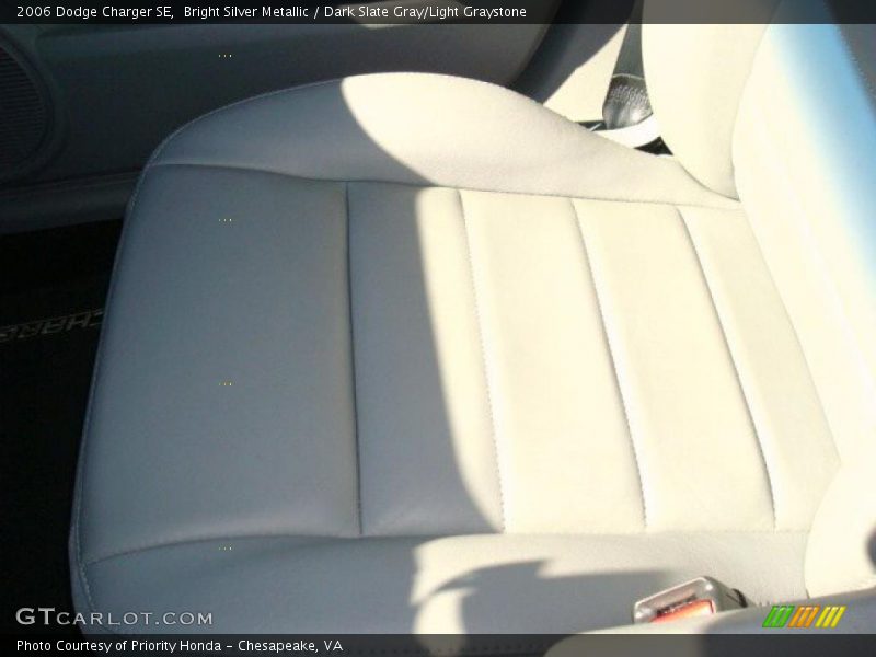 Bright Silver Metallic / Dark Slate Gray/Light Graystone 2006 Dodge Charger SE