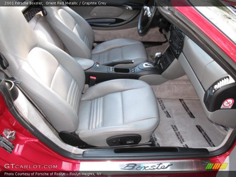 Orient Red Metallic / Graphite Grey 2001 Porsche Boxster