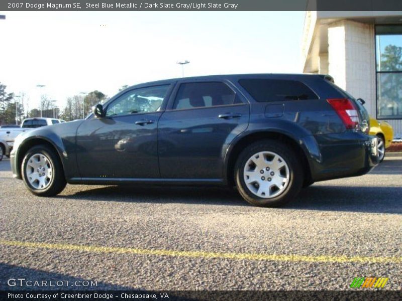 Steel Blue Metallic / Dark Slate Gray/Light Slate Gray 2007 Dodge Magnum SE
