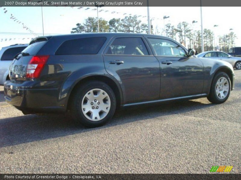 Steel Blue Metallic / Dark Slate Gray/Light Slate Gray 2007 Dodge Magnum SE