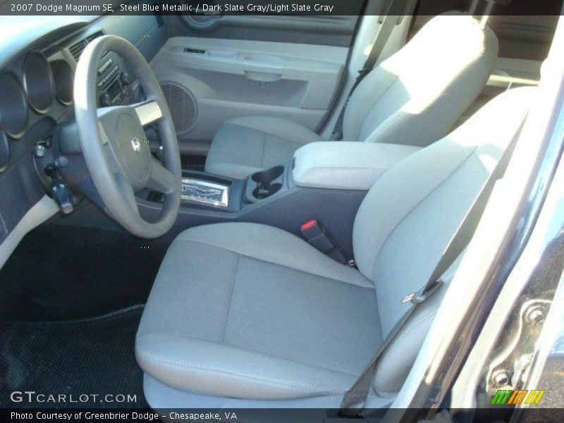 Steel Blue Metallic / Dark Slate Gray/Light Slate Gray 2007 Dodge Magnum SE