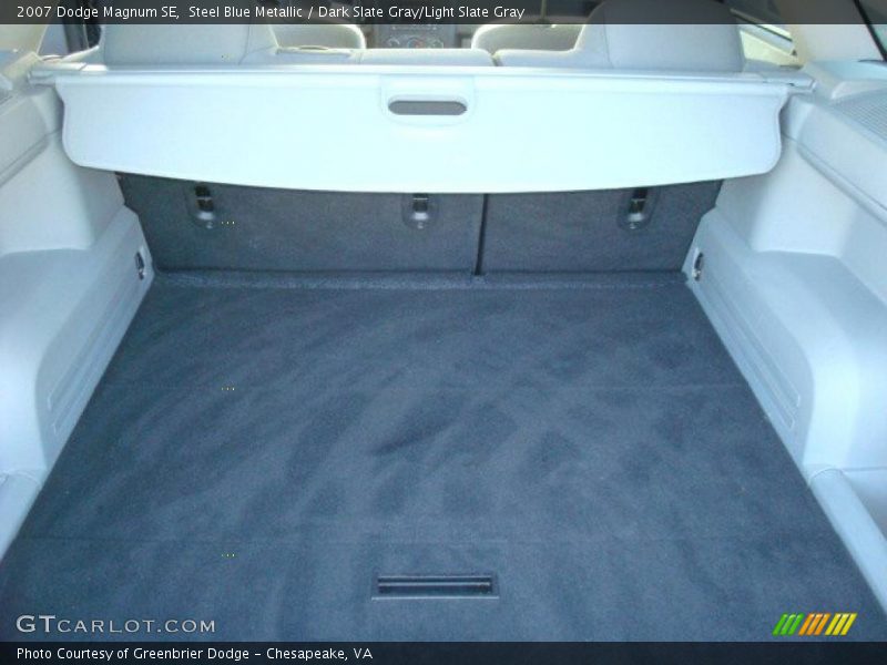 Steel Blue Metallic / Dark Slate Gray/Light Slate Gray 2007 Dodge Magnum SE