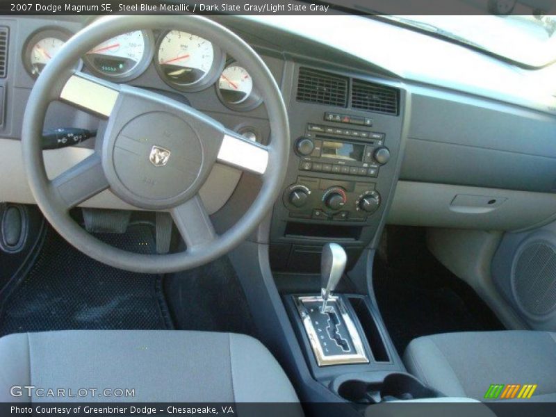 Steel Blue Metallic / Dark Slate Gray/Light Slate Gray 2007 Dodge Magnum SE