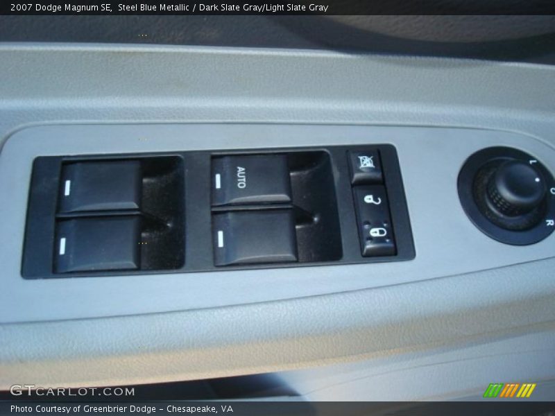 Steel Blue Metallic / Dark Slate Gray/Light Slate Gray 2007 Dodge Magnum SE