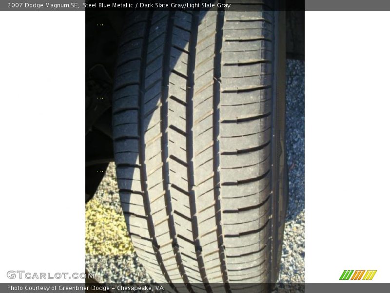 Steel Blue Metallic / Dark Slate Gray/Light Slate Gray 2007 Dodge Magnum SE
