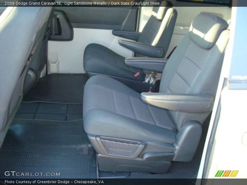 Light Sandstone Metallic / Dark Slate Gray/Light Shale 2009 Dodge Grand Caravan SE