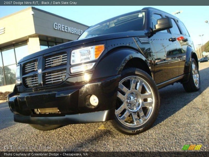 Black / Dark Slate Gray 2007 Dodge Nitro R/T
