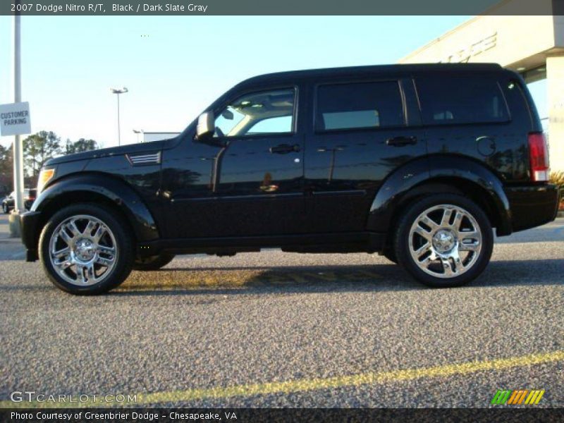 Black / Dark Slate Gray 2007 Dodge Nitro R/T