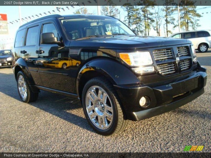 Black / Dark Slate Gray 2007 Dodge Nitro R/T