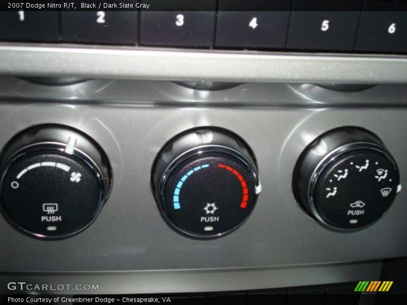 Black / Dark Slate Gray 2007 Dodge Nitro R/T