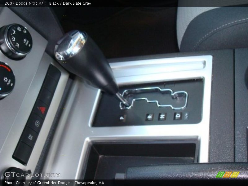 Black / Dark Slate Gray 2007 Dodge Nitro R/T