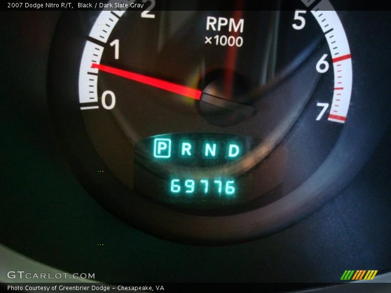 Black / Dark Slate Gray 2007 Dodge Nitro R/T
