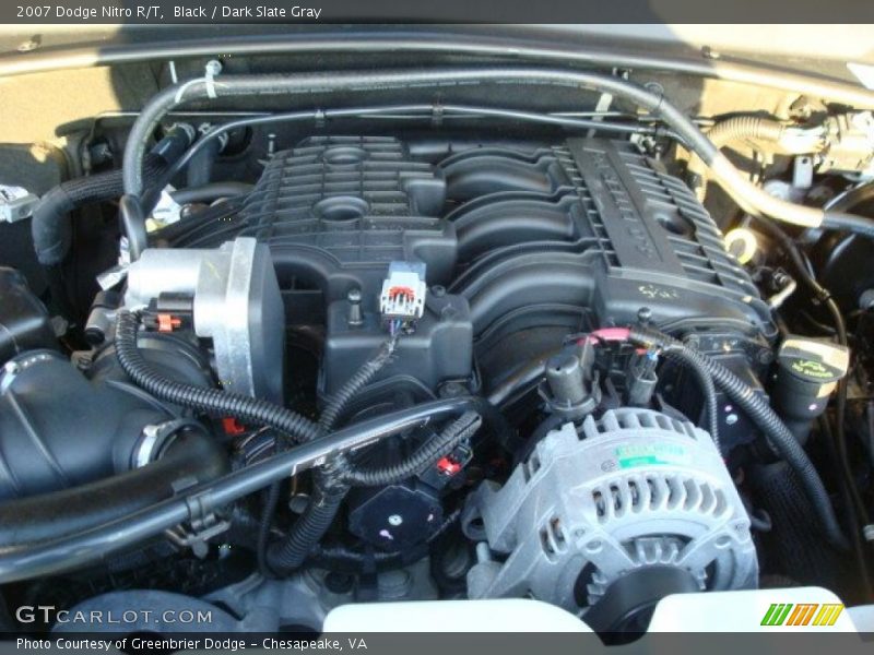 Black / Dark Slate Gray 2007 Dodge Nitro R/T