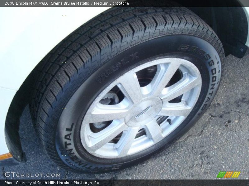 Creme Brulee Metallic / Medium Light Stone 2008 Lincoln MKX AWD