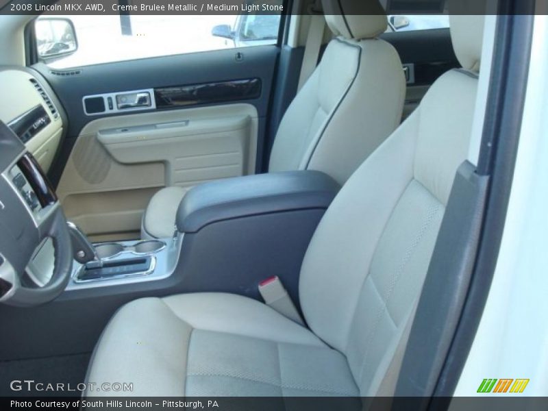 Creme Brulee Metallic / Medium Light Stone 2008 Lincoln MKX AWD