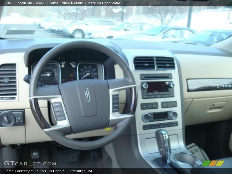 Creme Brulee Metallic / Medium Light Stone 2008 Lincoln MKX AWD