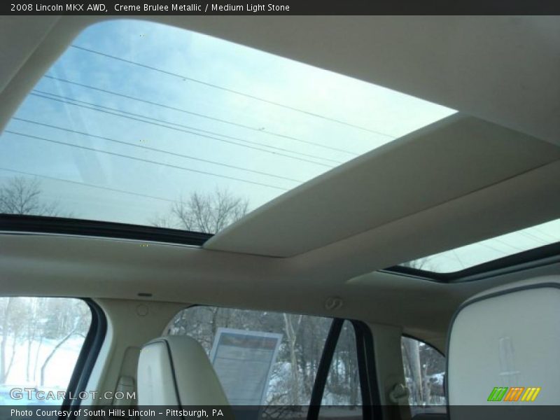 Creme Brulee Metallic / Medium Light Stone 2008 Lincoln MKX AWD
