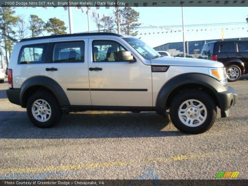 Bright Silver Metallic / Dark Slate Gray 2008 Dodge Nitro SXT 4x4