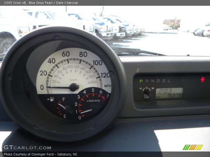 Blue Onyx Pearl / Dark Charcoal 2005 Scion xB