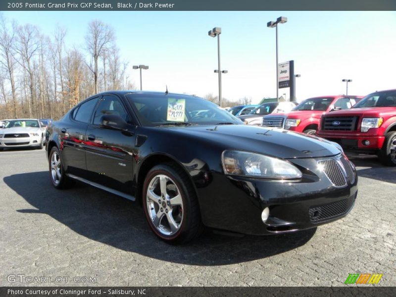 Black / Dark Pewter 2005 Pontiac Grand Prix GXP Sedan