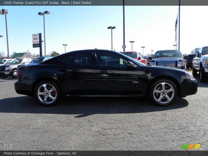 Black / Dark Pewter 2005 Pontiac Grand Prix GXP Sedan