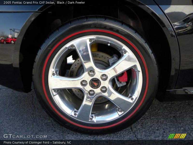Black / Dark Pewter 2005 Pontiac Grand Prix GXP Sedan