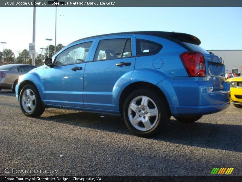 Steel Blue Metallic / Dark Slate Gray 2008 Dodge Caliber SXT
