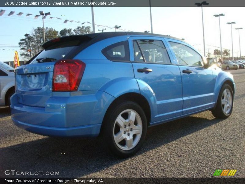 Steel Blue Metallic / Dark Slate Gray 2008 Dodge Caliber SXT