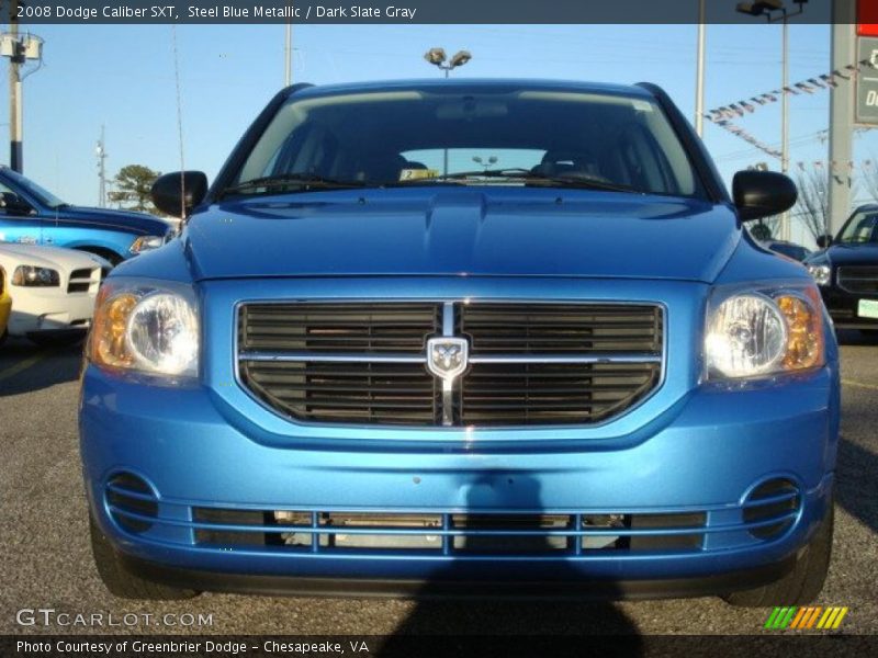 Steel Blue Metallic / Dark Slate Gray 2008 Dodge Caliber SXT