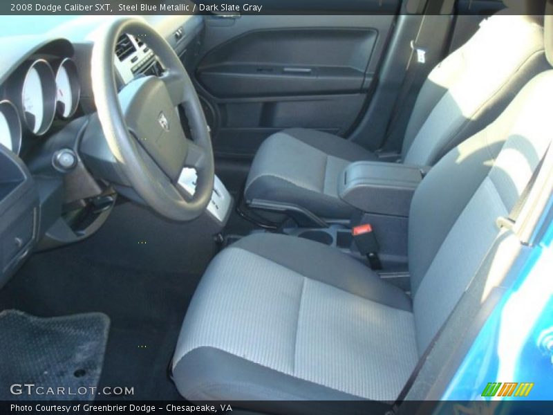 Steel Blue Metallic / Dark Slate Gray 2008 Dodge Caliber SXT