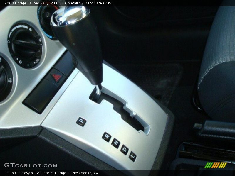Steel Blue Metallic / Dark Slate Gray 2008 Dodge Caliber SXT