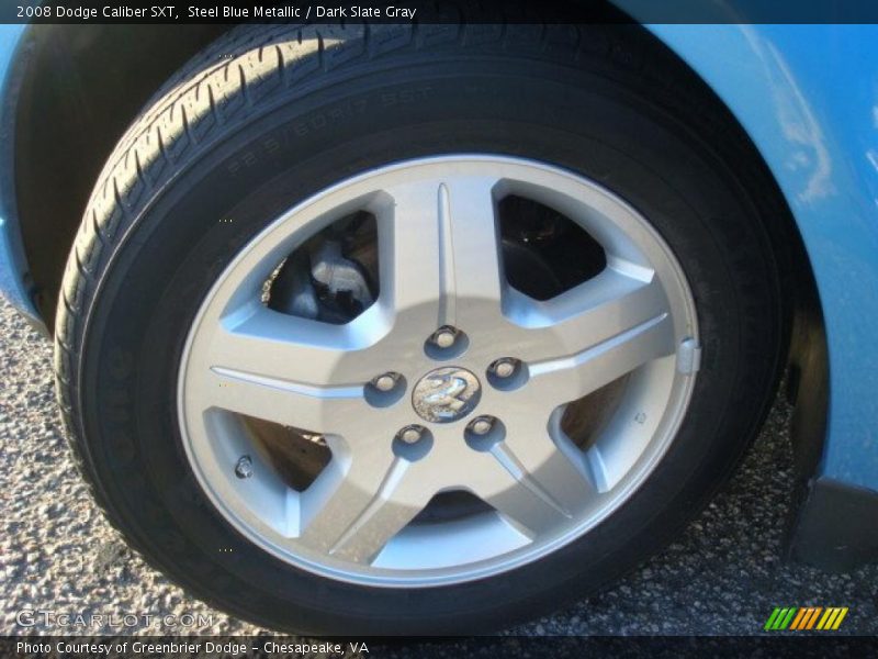 Steel Blue Metallic / Dark Slate Gray 2008 Dodge Caliber SXT