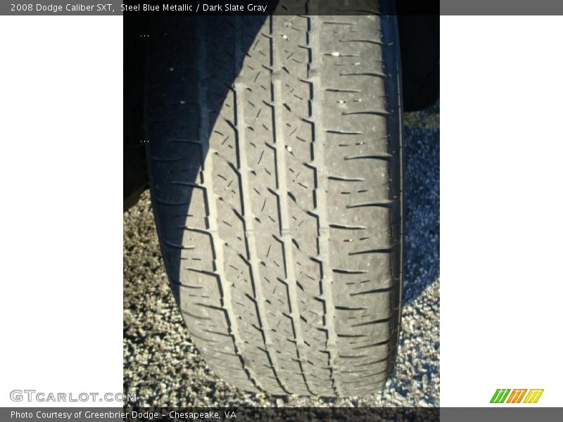 Steel Blue Metallic / Dark Slate Gray 2008 Dodge Caliber SXT