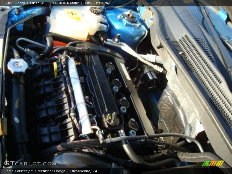 Steel Blue Metallic / Dark Slate Gray 2008 Dodge Caliber SXT