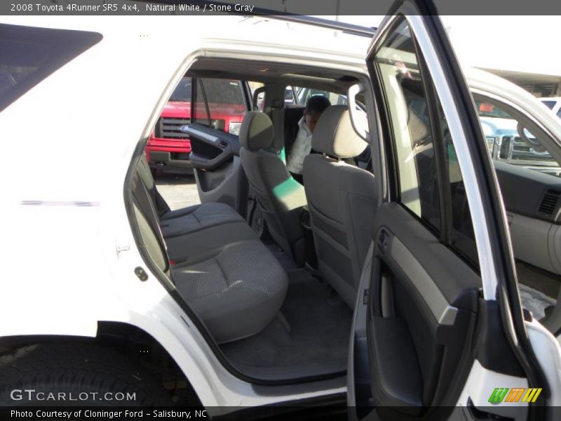 Natural White / Stone Gray 2008 Toyota 4Runner SR5 4x4