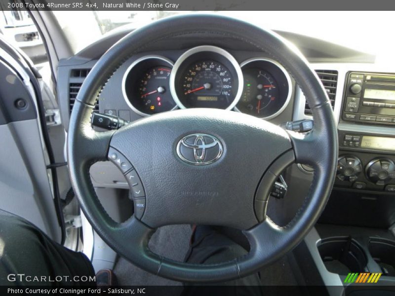 Natural White / Stone Gray 2008 Toyota 4Runner SR5 4x4