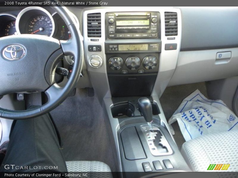 Natural White / Stone Gray 2008 Toyota 4Runner SR5 4x4