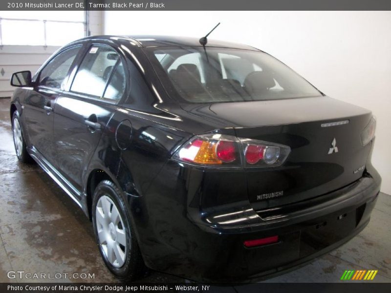 Tarmac Black Pearl / Black 2010 Mitsubishi Lancer DE